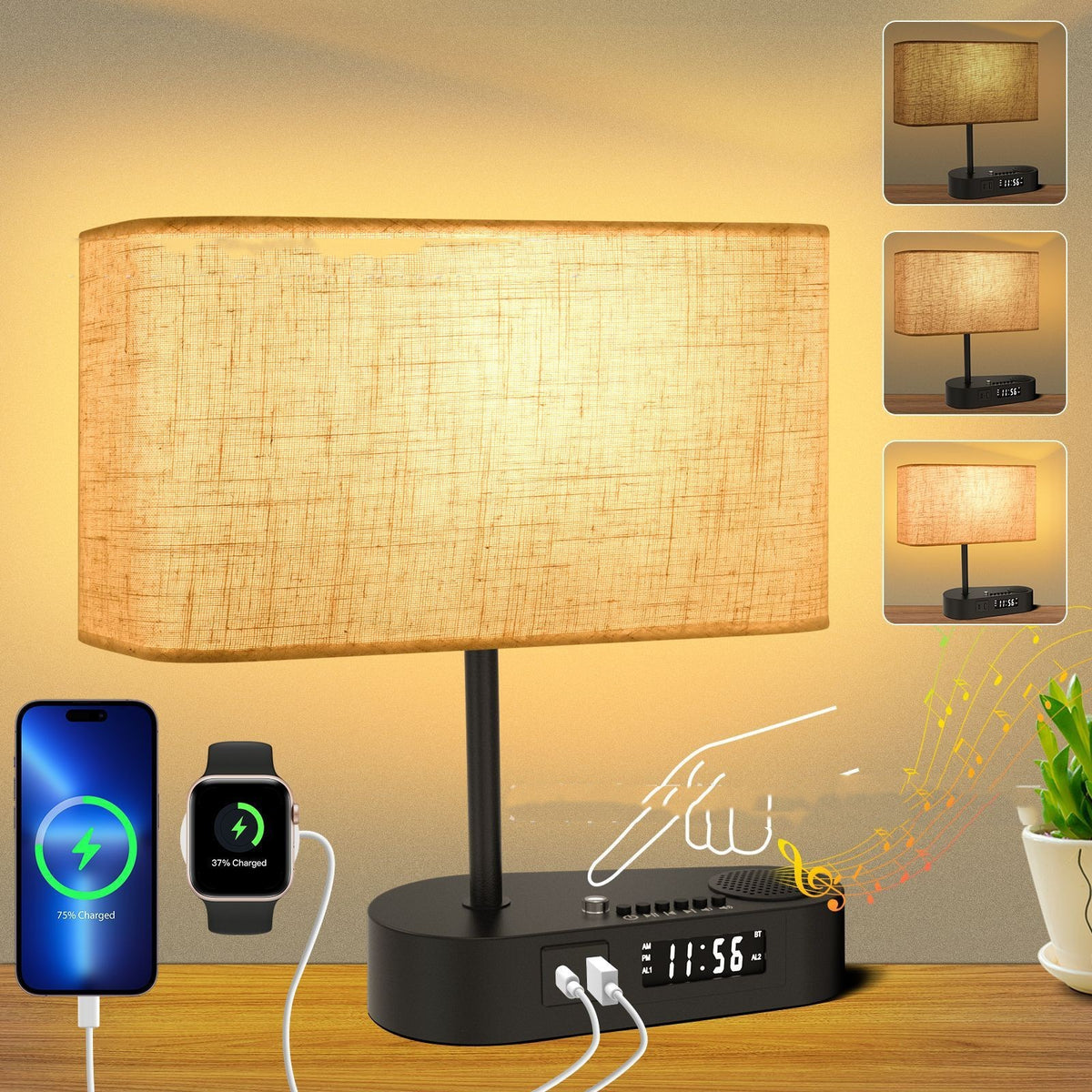 EchoGlow Multifunctional Table Lamp