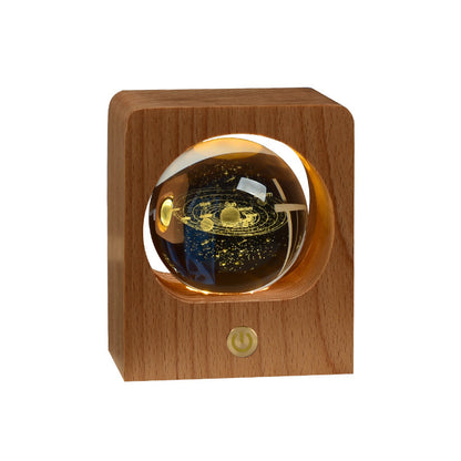 LumiSphere 3D: Enchanted LED Night Light