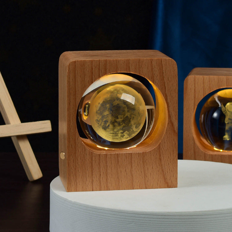LumiSphere 3D: Enchanted LED Night Light