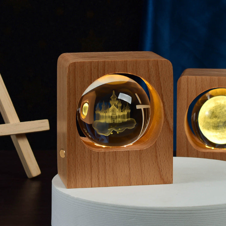 LumiSphere 3D: Enchanted LED Night Light