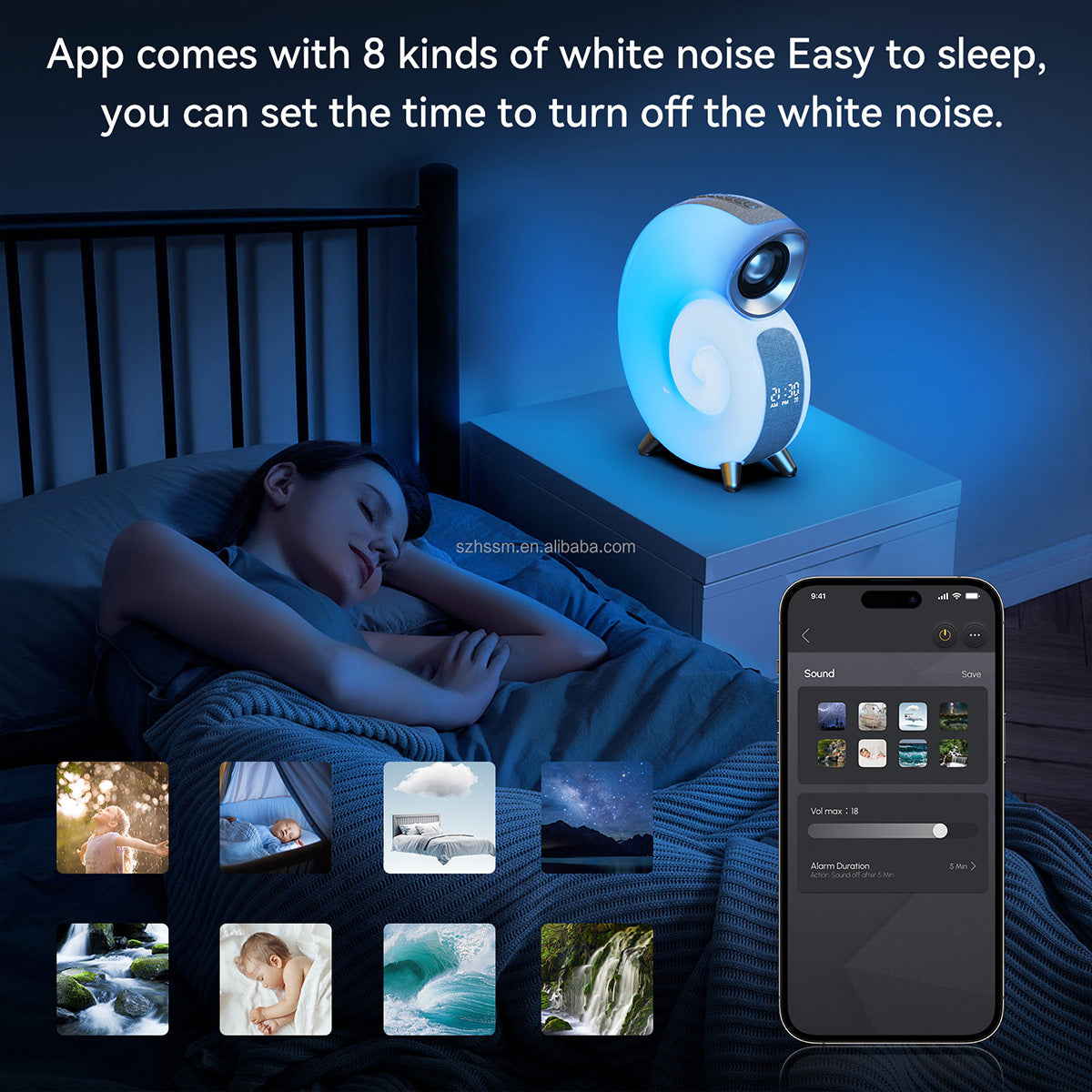 Multifunctional RGB Bluetooth Table Lamp