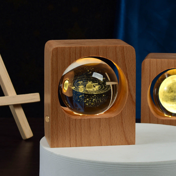 LumiSphere 3D: Enchanted LED Night Light