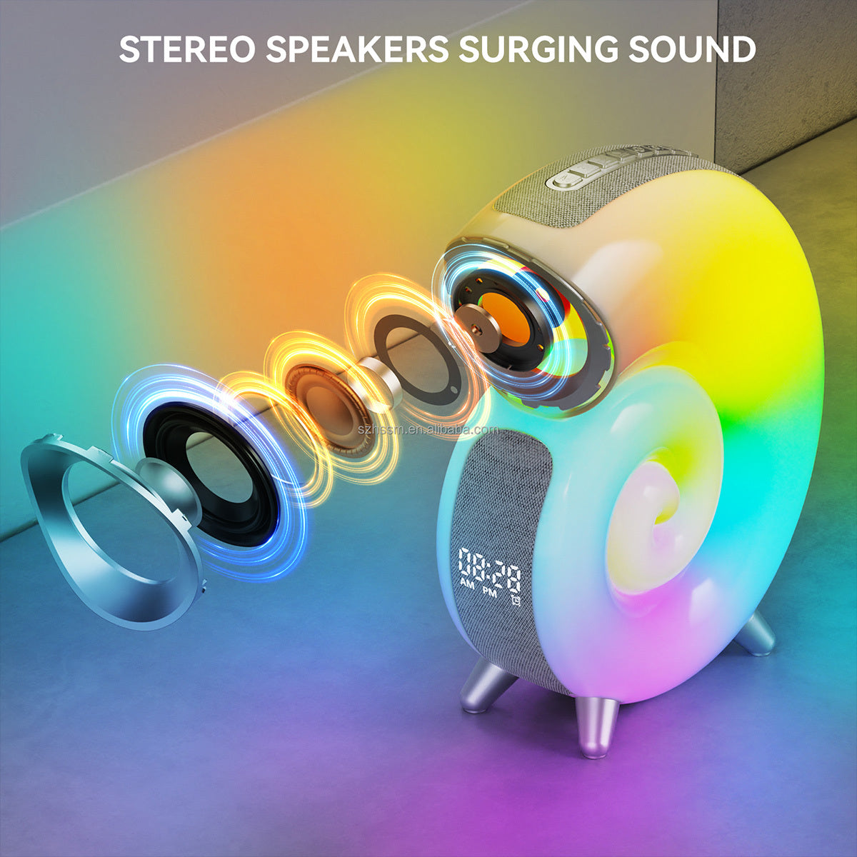 Multifunctional RGB Bluetooth Table Lamp